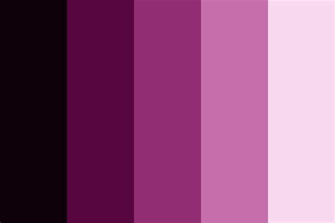 Color palette for your embroidery with the following thread colors: Purple Palace Color Palette