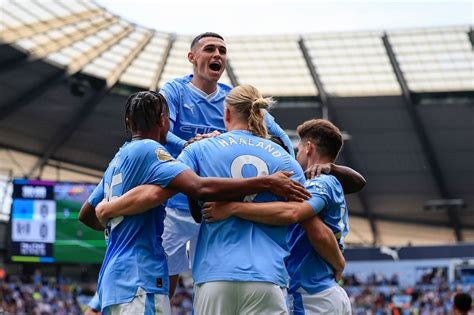 Premier League Manchester City Siegt Dank Drei Haaland Toren