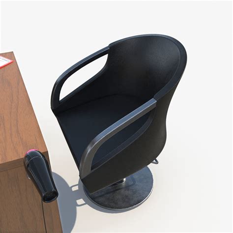 Salon Chair 3d Model Cgtrader