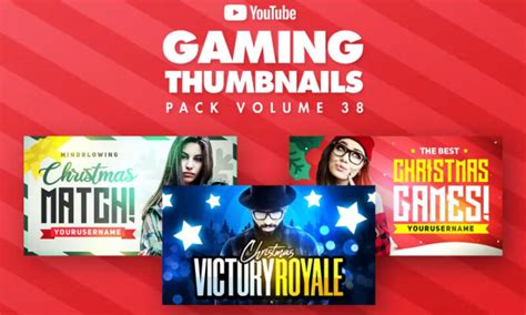 Gaming Youtube Thumbnails Pack 38 Intro Hd
