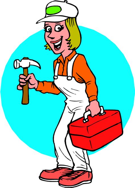 Woman Carpenter Clipart Png Download Full Size Clipart 3234684
