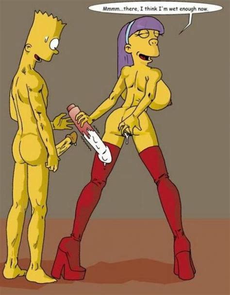 Rule 34 Bart Simpson Dildo Female Human Male Sherri Mackleberry