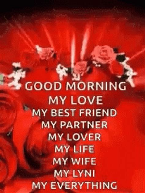 Good Morning Wife Twinkling Love Text 