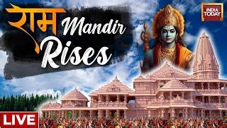 Ayodhya Ram Mandir Live Pran Pratishtha Of Ayodhya Ra Doovi