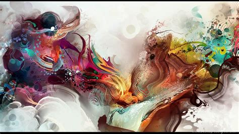 Colorful Paint Art Abstraction Hd Abstract Wallpapers Hd Wallpapers