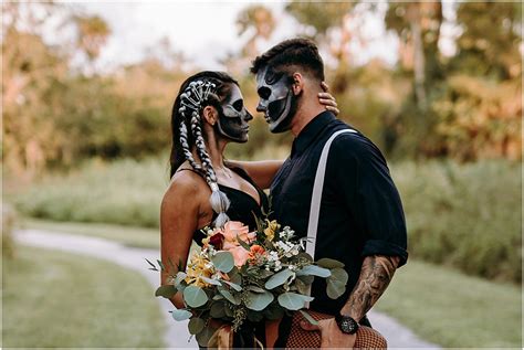 Halloween Wedding Ideas Married In Palm Beach