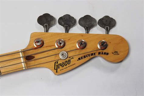 Greco Precision Bass Pb 500 1979 Three Tone Sunburst Bass For Sale