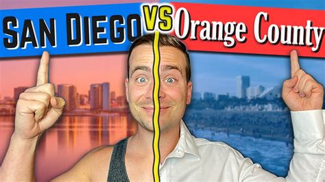 San Diego Vs Orange County Ca Ive Lived In Both Youtube