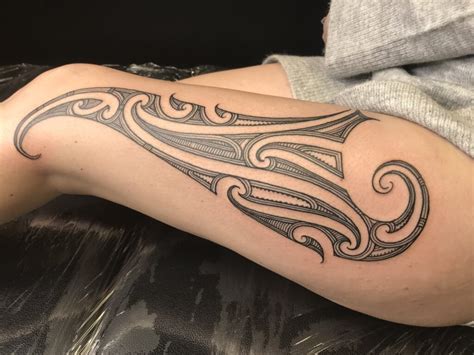 Maori Female Side Tattoo Ta Moko Shane Tattoos