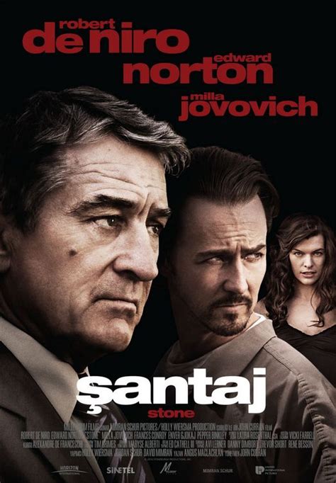 Edward norton isimli sanatçının en iyi filmlerini keşfet. Stone Robert De Niro Edward Norton und Milla Jovovich ...