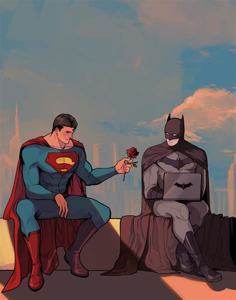 Batman Superman Bruce Wayne And Clark Kent Dc Comics And 2 More