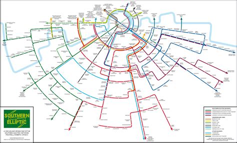 An Alternative Map Of South London Train Routes Londonist Oh To Be