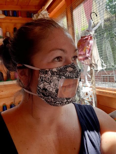 Deaf Woman Has Stitched Together These Genius Face Masks For People