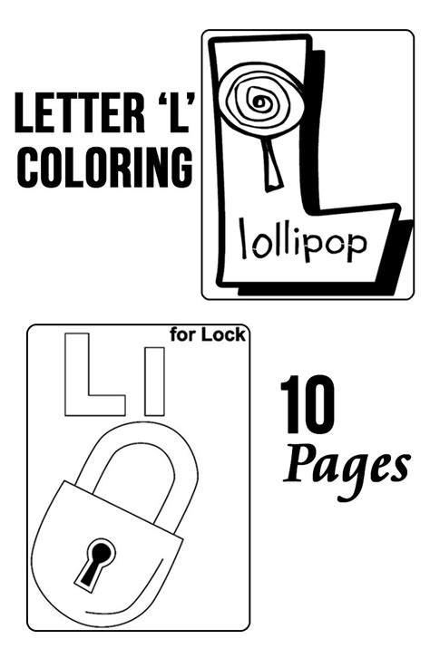 Letter y coloring sheet in.pdf format! Top 10 Free Printable Letter L Coloring Pages Online ...