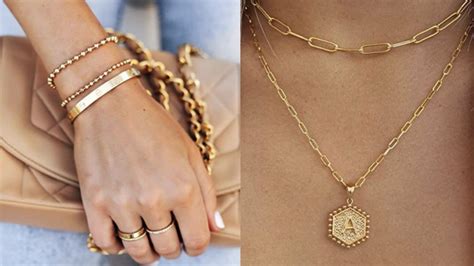 We Found 5 Gold Jewelry Staples Youll Wear All The Time On Amazon For