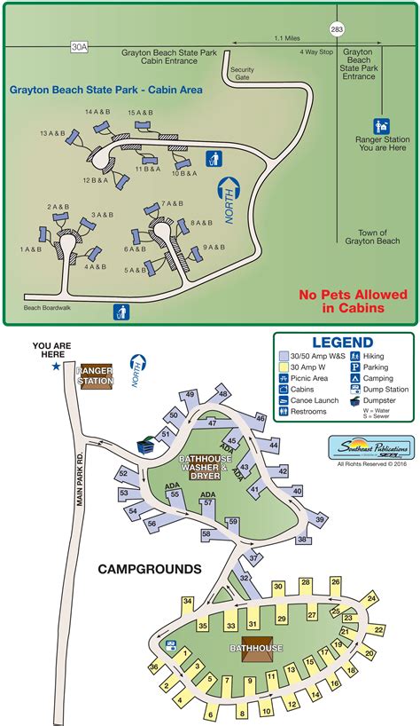 Florida State Park Campgrounds Map Printable Maps Sexiz Pix