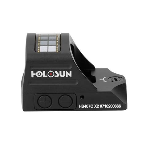 Holosun Hs407c X2 Micro Red Dot Solar Panel Best Price Check