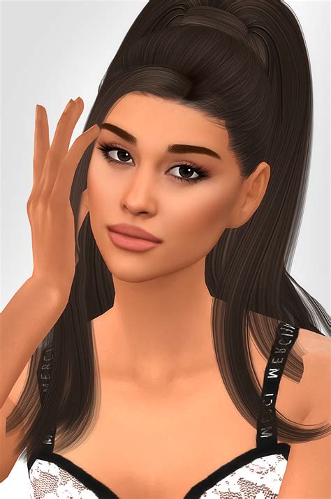 An Ariana Grande Sim Ive Just Finished Rthesims