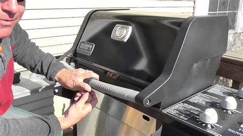 How To Install A Weber Grill Out Handle Light 7516 Youtube