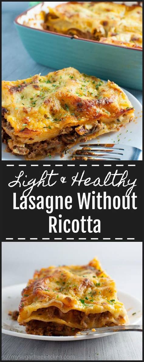 Meat Lasagna Recipe Without Ricotta Cheese Recipe Loving