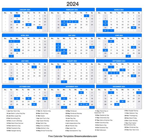 Special Days Calendar 2024 Linn Shelli