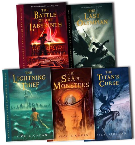 Percy Jackson And The Olympians Books