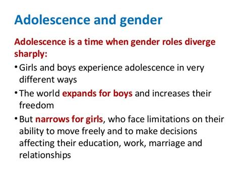 0 Overview Of Adolescent Development Issues And Concerns Adolescent