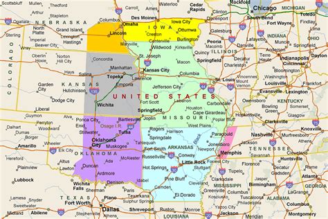 35 Map Of Missouri And Arkansas Maps Database Source