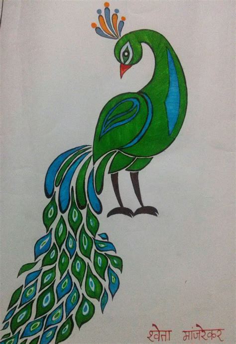 Beautiful Peacock Designs To Draw