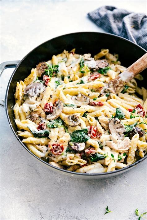 If left too long in the crockpot at too high of a heat, it will curdle. Penne Pasta with a Parmesan Cream Sauce