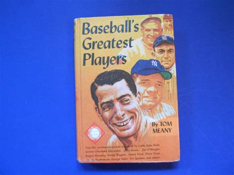 Baseballs Greatest Players A Vintage Childrens Book Etsy Vintage