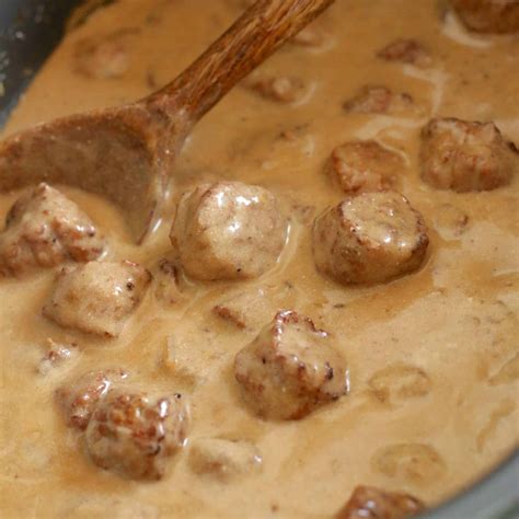 Crock Pot Swedish Meatballs Video Recipe Meatball Recipes Crockpot Sweetish Meatballs