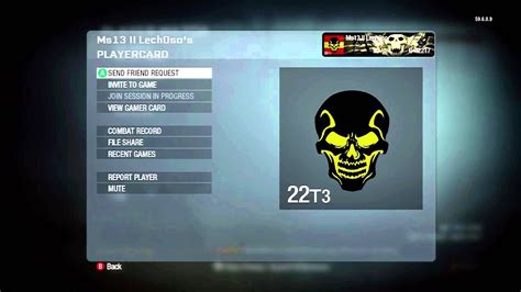 Black Ops Player Card Hack Youtube