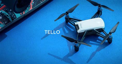 At the ces 2018, dji announced the tello, which is an interesting little drone. Say hello to DJI Tello - the fun party drone ...