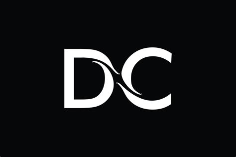 Dc Monogram Logo Design By Vectorseller Thehungryjpeg