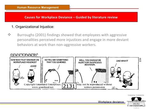 Workplace Deviance