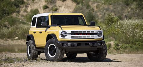 2023 Ford Bronco Heritage Limited Edition Is Dealer Stock Only