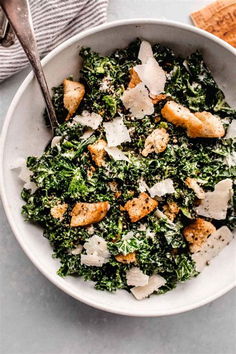 Kale Caesar Salad Recipe Vegetarian Platings Pairings