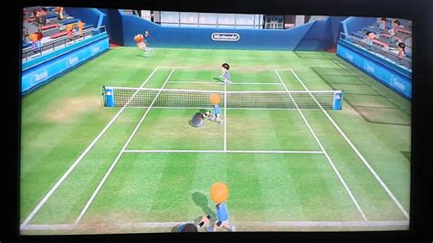 Wii Sports Club Tennis Vs Joost Mark Youtube