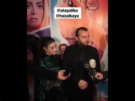 Hazal Kaya With Husband Ali Atay Old Interview Youtube