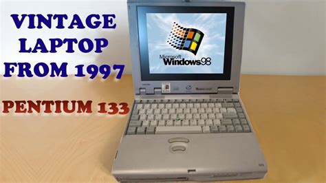 Toshiba Tecra 510cdt Retro Laptop Demo 1997 Youtube