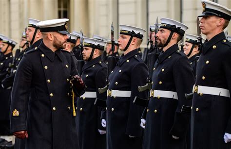 All Change As The Royal Navy Prepare To Take Over As Queens Guard The