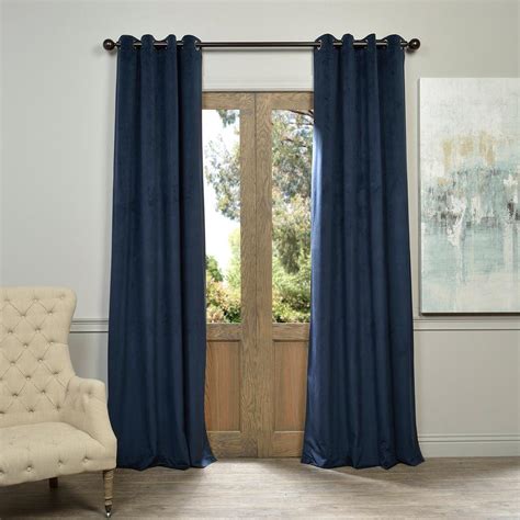 Exclusive Fabrics And Furnishings Blackout Signature Midnight Blue