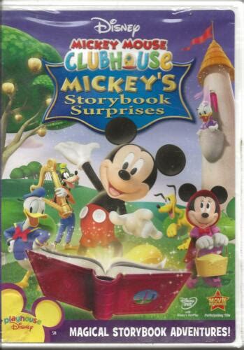 Disney Mickey Mouse Clubhouse Mickeys Storybook Surprises 2008 Dvd Ebay