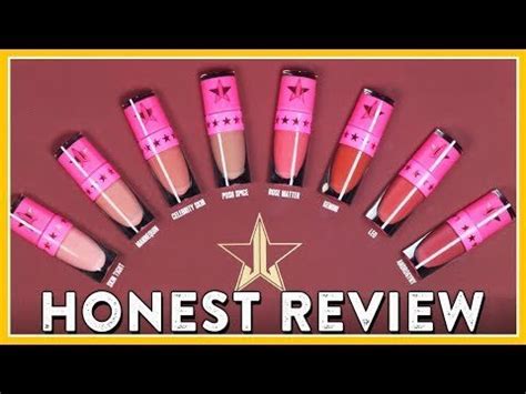 Jeffree Star Cosmetics Mini Nudes Bundle Review Lip Swatches