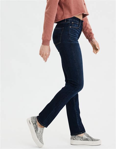 AE Ne(X)t Level Slim Straight Jean | Slim straight jeans, Straight crop jeans, Straight jeans