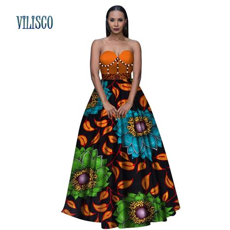 Buy African Dresses For Women Vestidos Beads Long Ball