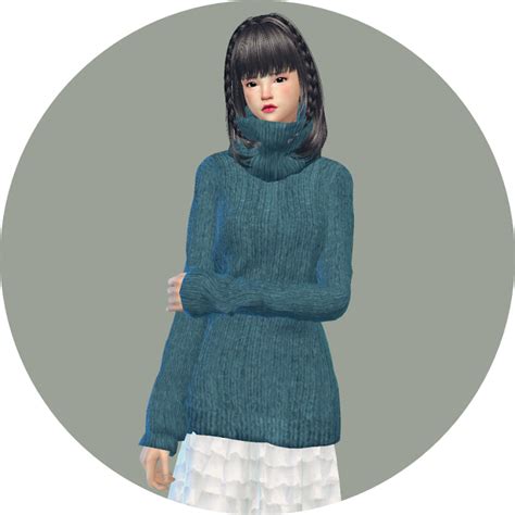 The Best Clothing By Marigold 심즈 4 심즈 긴 스웨터