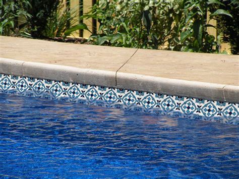 Adding A Touch Of Luxury To Your Pool With Waterline Pool Tiles Home Tile Ideas