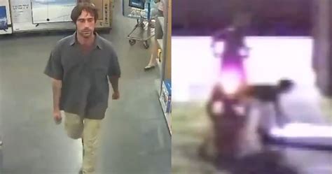 man steals 43 inch tv from florida walmart drops it while trying to flee police national